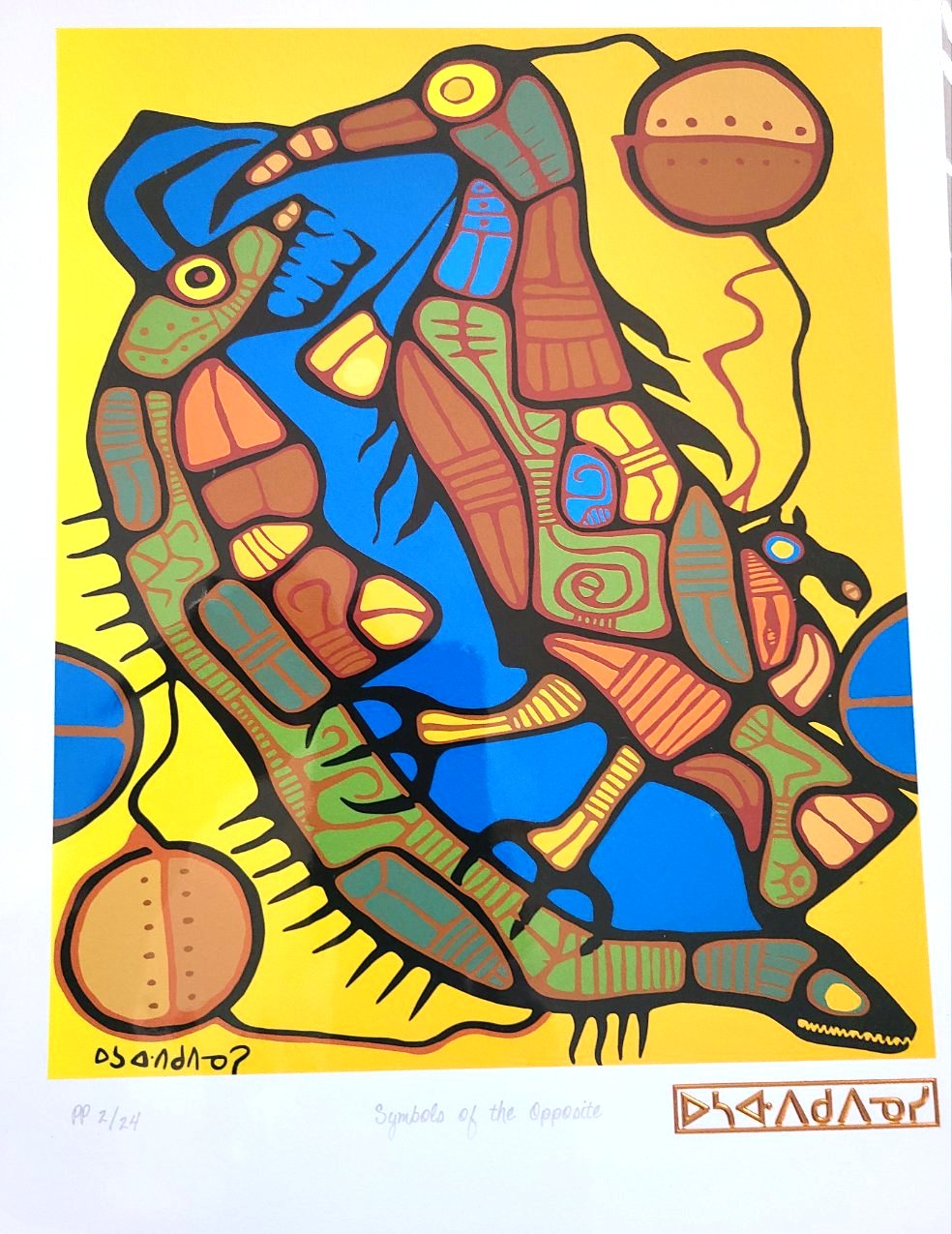 Norval Morrisseau Limited Edition  Print - Classic & Kitsch