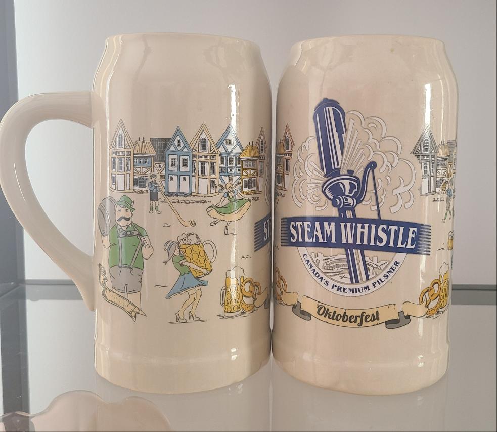 Steamwhistle okoberfest mugs - Classic & Kitsch