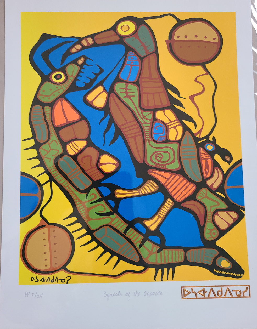 Norval Morrisseau Limited Edition  Print - Classic & Kitsch
