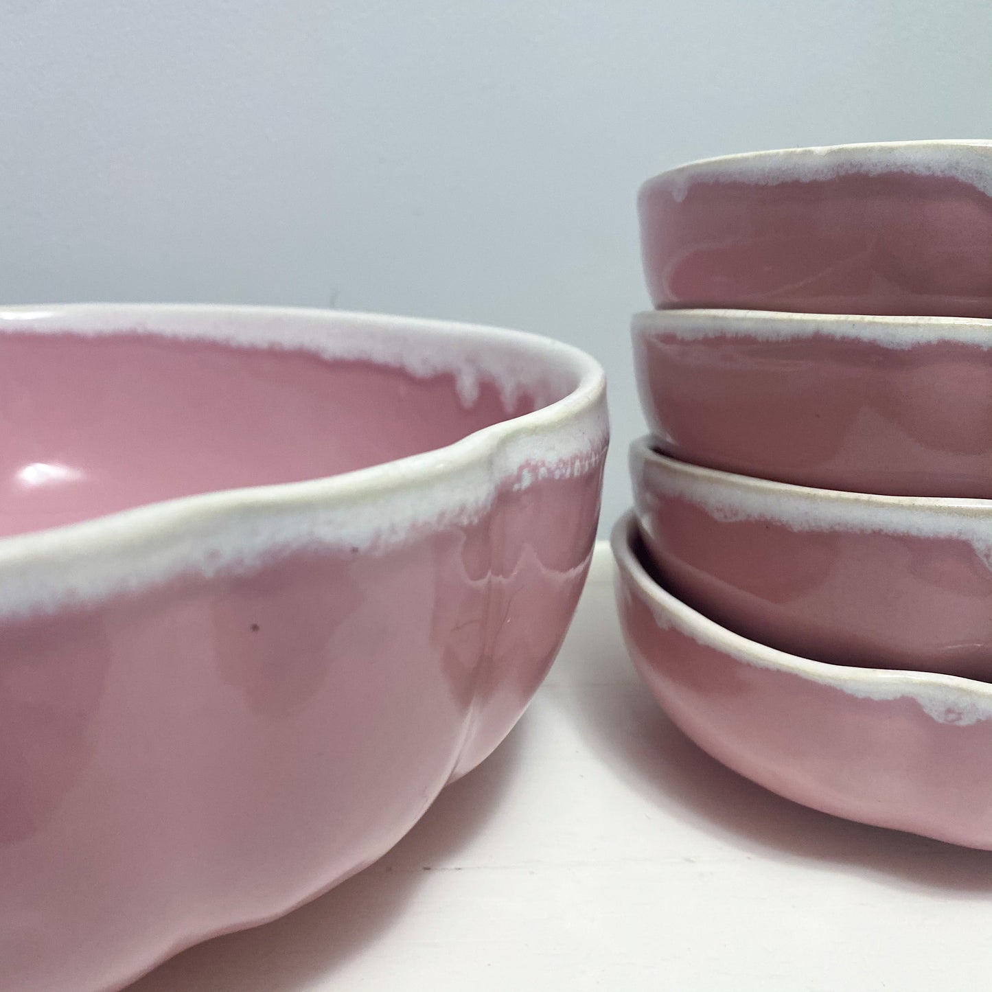 Vintage Cherry Ceramic Bowl Set - Classic & Kitsch