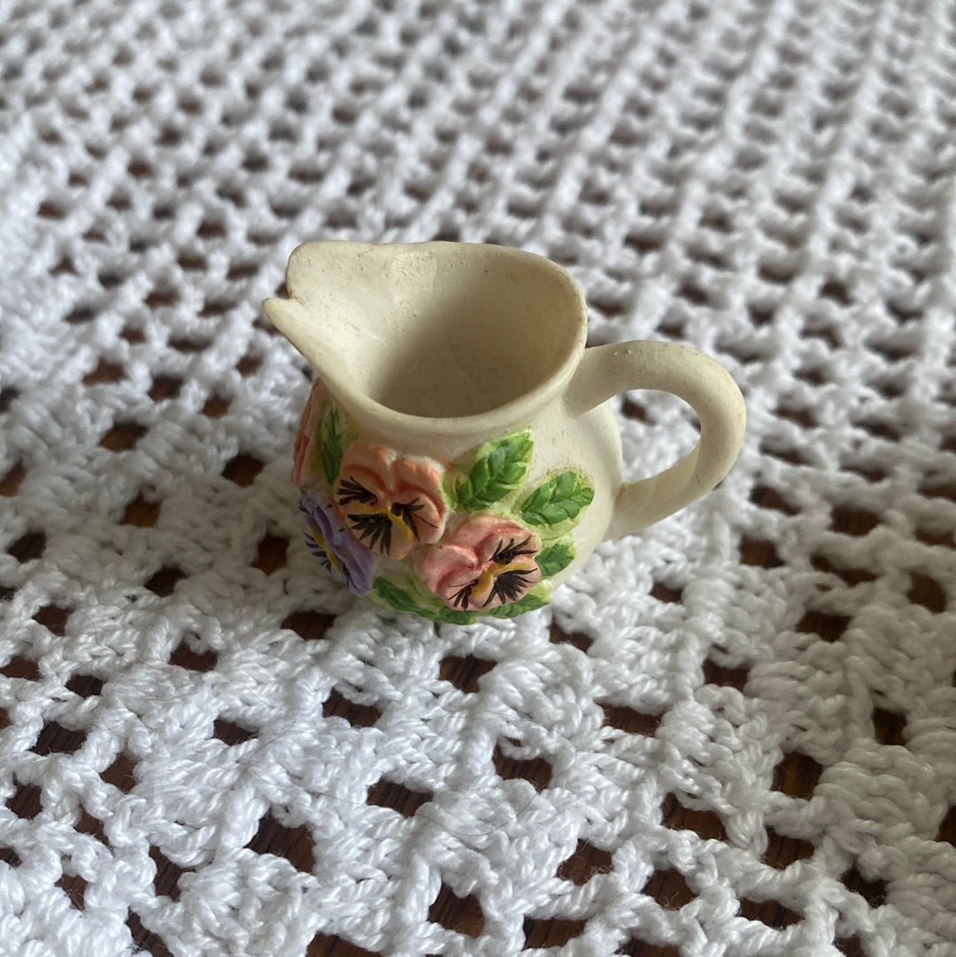 Vintage Petunia Miniature Tea Set - Classic & Kitsch