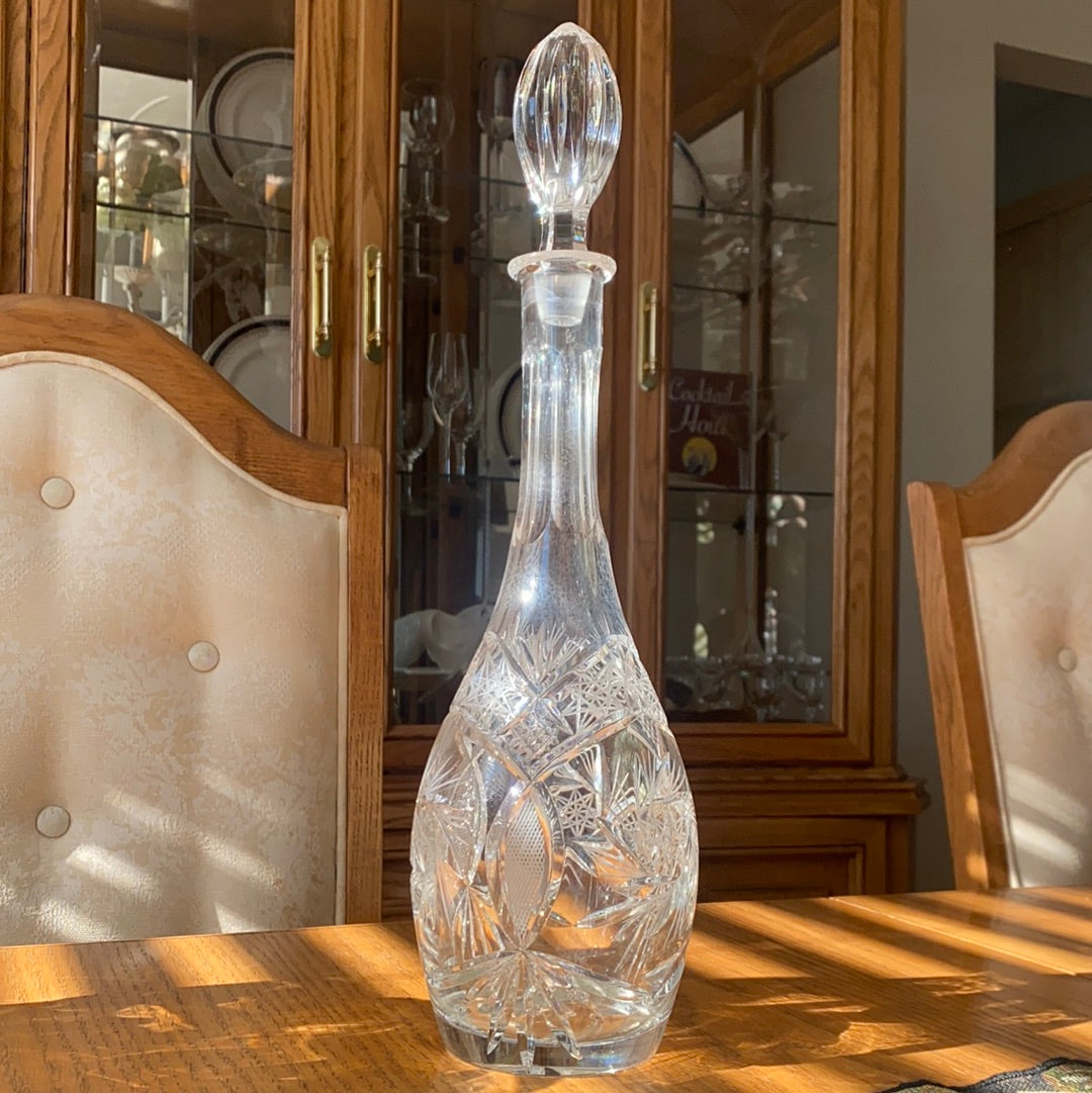 Crystal Decanter - Classic & Kitsch
