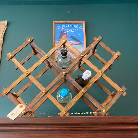 Wooden Wine Rack - Classic & Kitsch