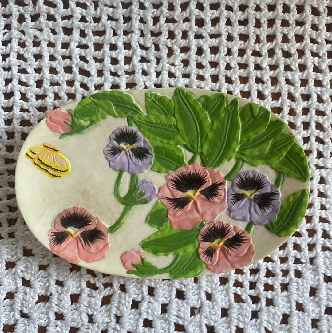 Vintage Petunia Miniature Tea Set - Classic & Kitsch